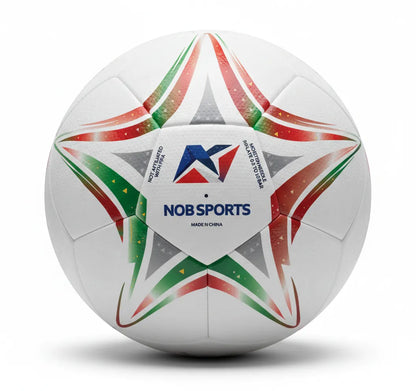 Soccer ball with 'ITA' on a white background